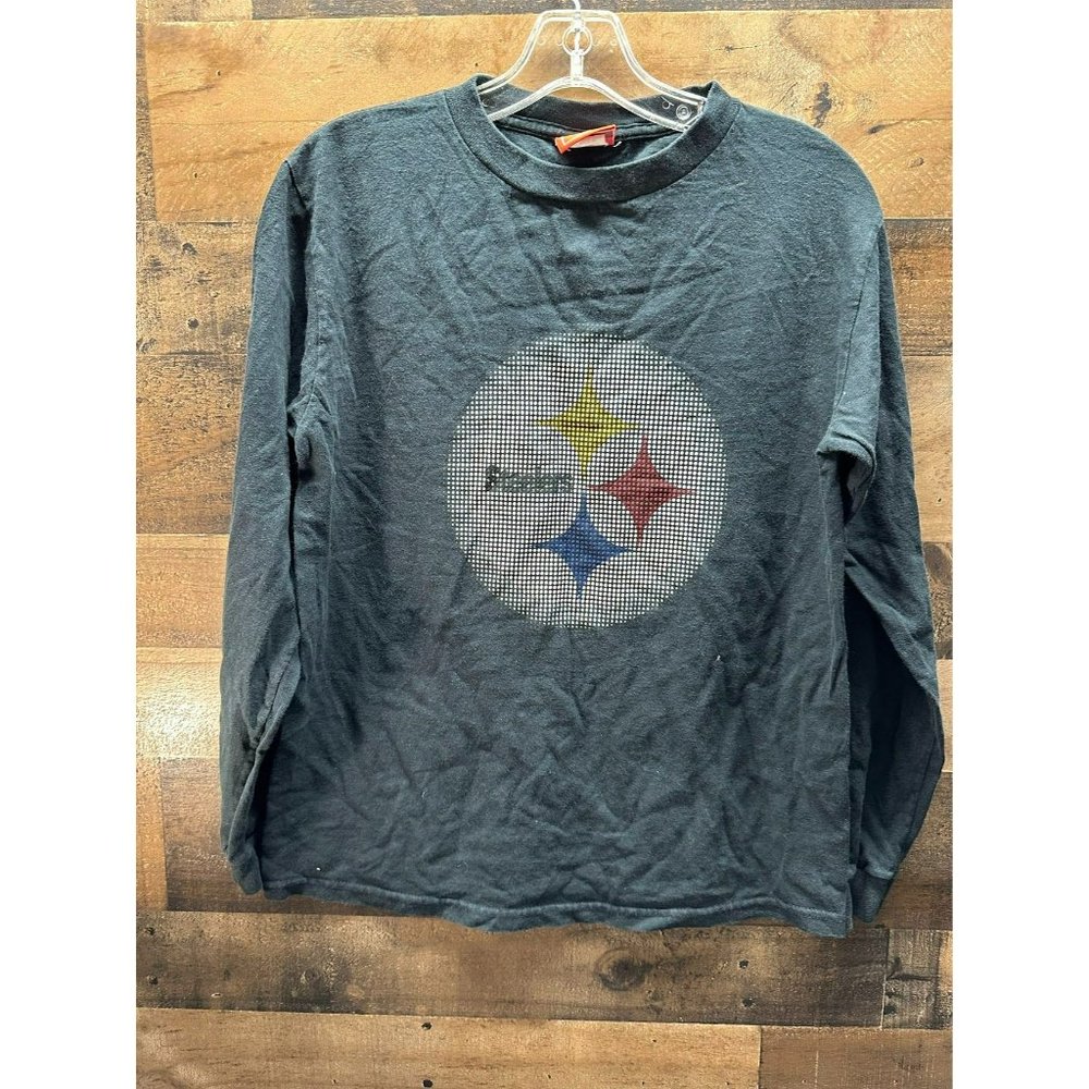NFL Pittsburgh Steelers Youth Long Sleeve T-Shirt Size Large (14/16)